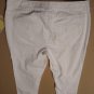 NEW Size 8 White Stretch Modern Mid-Rise Womens Capris by Sonoma NEW