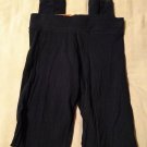 NEW Womens Small Solid Black Yoga Fitness Casual Leggings by Mossimo Brand