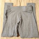 NEW Womens Small Solid Gray Yoga Fitness Casual Capri Length Leggings by Mossimo Brand