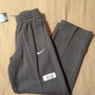 NEW Boys 404374 Youth M Nike Boys Classic Fleece Thick Athletic Training Sweat Pants Gray