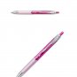12 NEW in Box Uni-Ball 207 Pink Ribbon Retractable Fraud Prevention Gel Pens Black Ink Medium Point