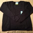 New Hanes Premium EcoSmart Tagless SweatShirt Medium in Black Ladies