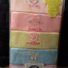 NEW Gerber Onesies - 5 Pack - Pink Blue Green - Bunny Sweetie Precious 12 Months