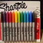 NEW Sharpie Permanent Fine-Point Markers Assorted Colors Pack Of 12