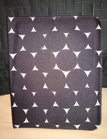 Pottery Barn Pack It School iTablet iPad Protective Case Cover in Black Dot NEW