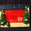 NWOT Wellco Christmas Holiday Photo Frame 6 in x 4 in Christmas Tree Desktop