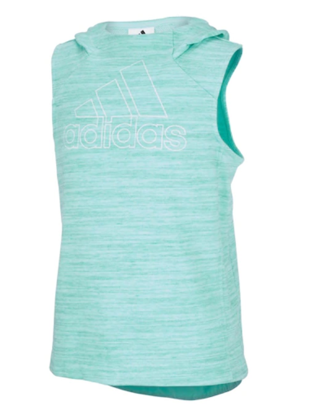 NEW Girls XL or Extra Large Adidas Mint Green French Terry Sleeveless ...