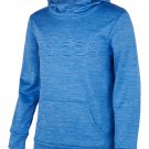 NEW Girls XL or Extra Large Adidas Blue Embossed Long Sleeve Hoodie