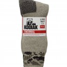 Mens Kodiak Wool 2 Pairs Thermal Socks Tan Color  - Shoe Size 7 - 12 NEW