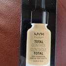 NYX Professional Makeup Total Control Drop Foundation True Beige NEW in Box
