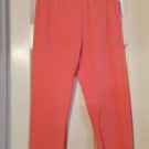 NEW Girls XL Solid Cantaloupe Color Casual Capri Length Lace Leggings by Mossimo Brand