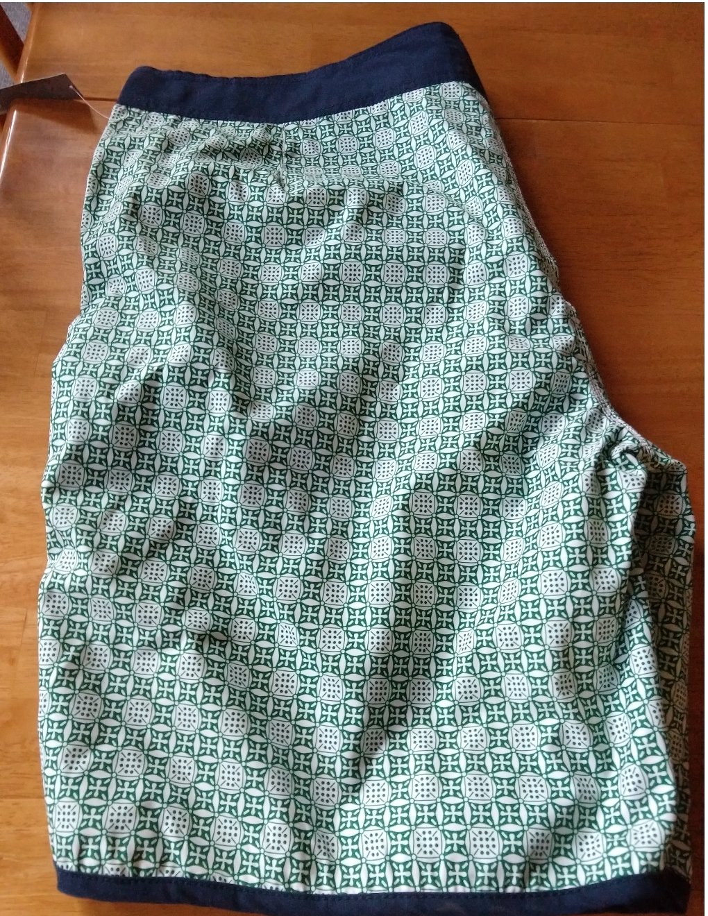 Mens 2XL OR XXL Navy, Green & White Swim Trunks or Suit by Old Navy ...