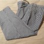 NWT Chaps Brand Womens Capris Capri Pants Sz. 4 Newport Checkered or Mini Plaid