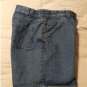 New Womens Shorts Sz. 4 Basic Editions Denim Jean Short Elastic Sides