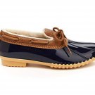 NEW Woodbury Womens Casual Duck Shoe by JBU - Navy Blue - Size 8M