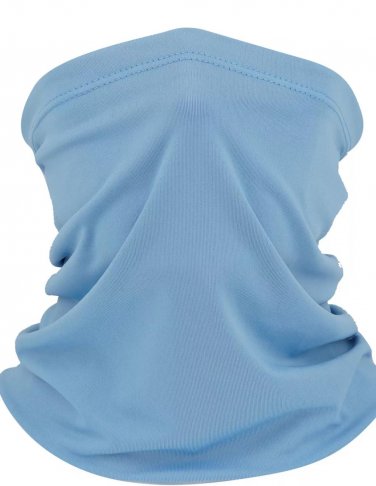 New Gaiter Style Face Covering by BeSpoke Adult OSFA in Light Blue