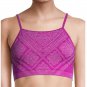 NEW No Boundaries Womens High Neck Bra Girls, Teens Jrs. Size Small - Orchid Purple