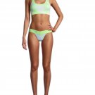 NEW No Boundaries Womens Seamless Double Scoop Bralette Girls, Teens Jrs. Size Small - Lime Tie-Dye