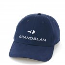 NEW Mens Grand Slam Classic Lightweight Cotton Golf Cap - Navy Blue OSFM