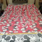 Pre-Owned Vintage 90's Walt Disney Company Made in USA Mickey Mouse Twin Blanket
