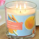 New Retired Sonoma Brand Mango Margarita 3-Wick Triple Pour Candle Jar - Up to 50 Hours