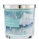 New Retired Sonoma Brand Blue Hawaiian Essential Oils 3-Wick Candle Jar - Up to 50 Hours