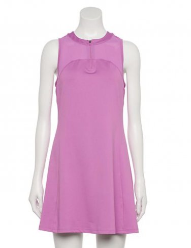 NEW Womens Tek Gear Zip Up Tennis/Sports Dress - Pink - Size XS Extra Small