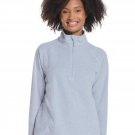 NEW Womens Eddie Bauer Venture ¼ Zip Fleece Sweater Blue in Small NEW