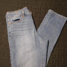 Pre-Owned Bandolino Karyn Boyfriend Jeans Womens Size 4 Blue Dark Wash Denim