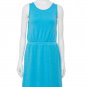 NEW Womens Tek Gear Sleeveless French Terry Dress Pockets in Teal Blue, Size XS