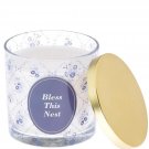 New Retired Sonoma Brand Bless This Nest 3-Wick Candle Jar - Up to 40 Hours