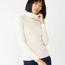 New Womens Nine West Turtleneck Sweater Daisy Dew Petite Small or PS