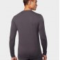 Mens StingRay Gray Base Layer VNeck Shirt Top or Tee Long Sleeve Sz Small by 32 Degrees