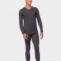 Mens StingRay Gray Base Layer VNeck Shirt Top or Tee Long Sleeve Sz Small by 32 Degrees