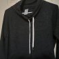Members Mark Favorite Soft Funnel Neck Long Sleeve Pullover S Black Heathered
