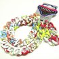 White Rainbow Craft Chain for Purse Strap Jewelry Belts Handles lightweight 24" Inch