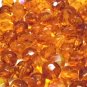 Amber AB Fire Polish Crystal Beads Pack Czech Round Faceted 6mm/ 87 Pc.