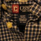 Boys/Toddler Button Up Chaps Long Sleeve Shirt Size 2T