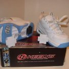 Heely's White and Blue Youth Size 2 (Boy or Girl) Used in Box