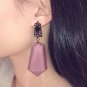 E001093 Earrings (Gray)