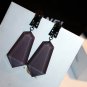 E001093 Earrings (Gray)