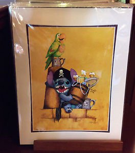Disney Parks Pillage, Plunder, Rifle and Loot print by Doug Bolly NEW!