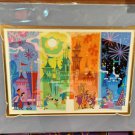 Disneyland Seasons of Magic print by Mike Peraza NEW!