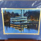 Disneyland Twilight on the Mark Twain print by George Scribner New