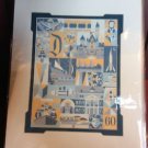 Disney Parks Disneyland Decades 1965-1974 print By Tyler Dumas New!