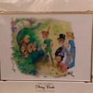Disney Parks The Disney Story Book Collection Ft. Peter Pan Print NEW!