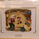 Disney Parks The Disney Story Book Collection Ft. Pinocchio Print NEW!