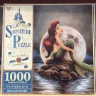 Disney Parks Ariel Little Mermaid Signature Puzzle 25th Anniversary 1000 Piece