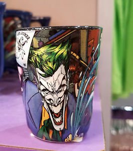Six Flags Magic Mountain DC Comics The Joker Ceramic Shot Glass New