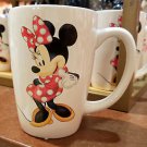 Disney Parks Minnie Mouse Signature Decal White Coffee Cup Mug New